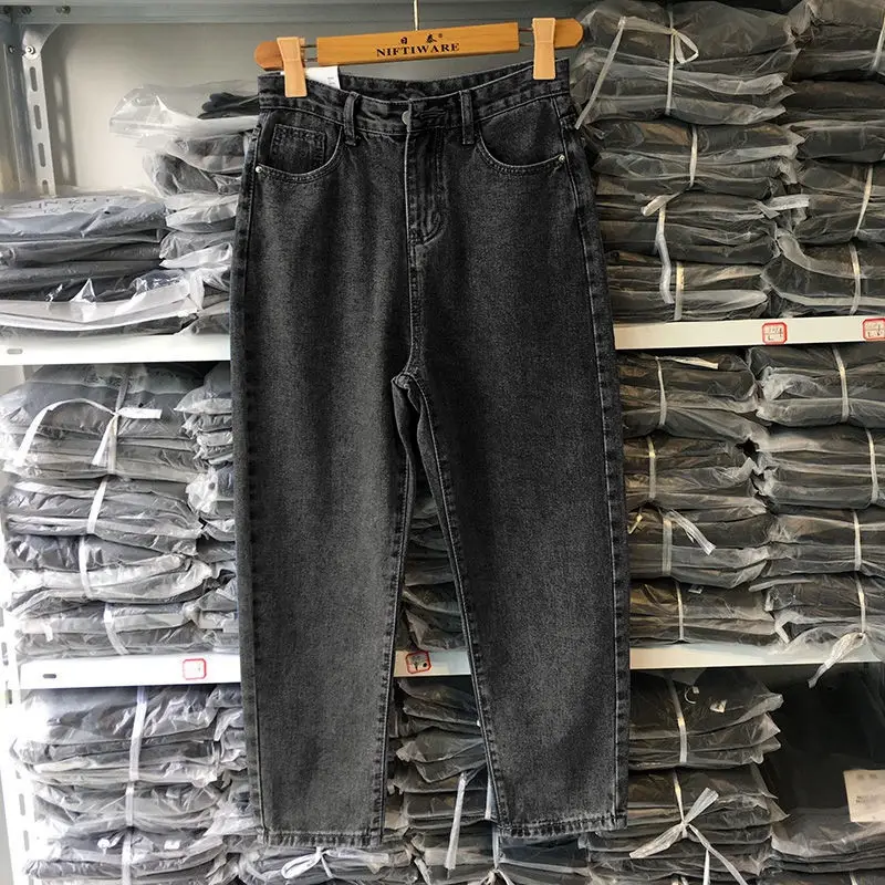 Black High Waist Slim Fit Jeans for Women 2020 - Image 4