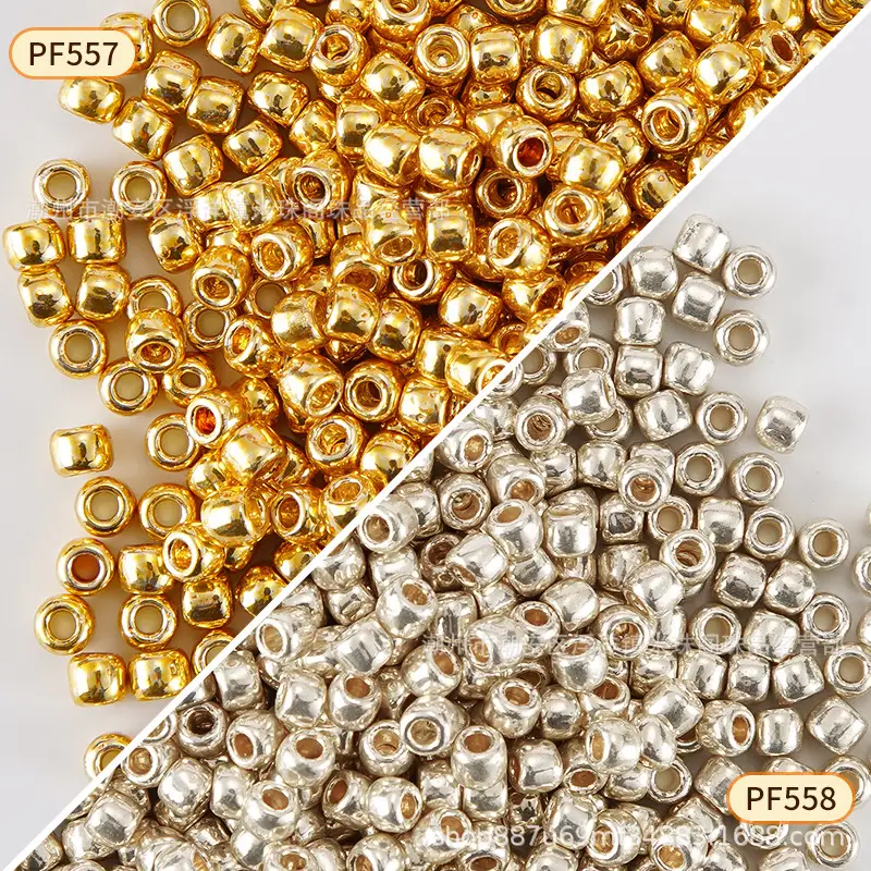Dongbao TOHO Metallic Beads Japan Imported Gold Silver 1.5mm-4mm - Image 11