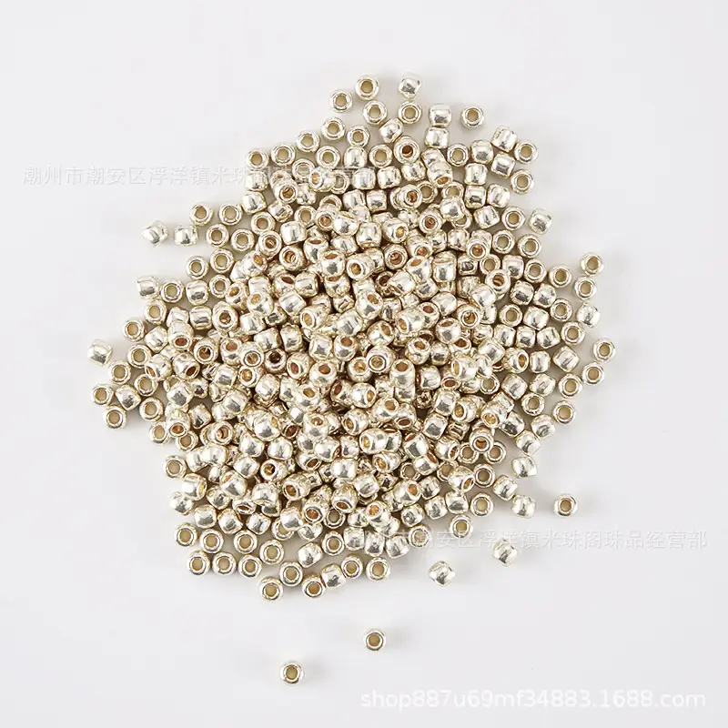 Dongbao TOHO Metallic Beads Japan Imported Gold Silver 1.5mm-4mm - Image 13