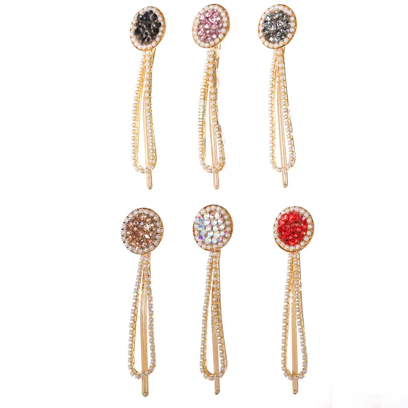 Korean Style Diamond Pearl Hairpin for Women - Image 11