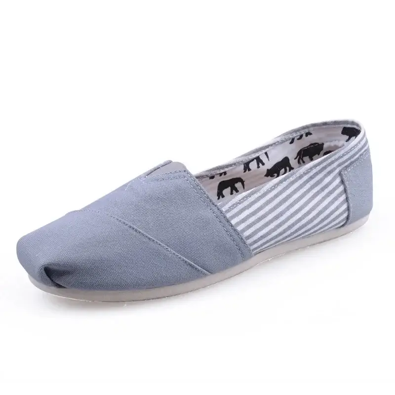 New Factory Direct Supply Canvas Shoes for Men and Women, Solid Color Thom Shoes, Thomas Cloth Shoes, Mary Shoes