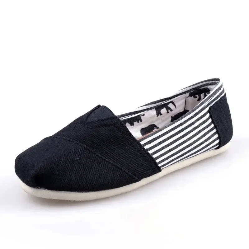 New Factory Direct Supply Canvas Shoes for Men and Women, Solid Color Thom Shoes, Thomas Cloth Shoes, Mary Shoes