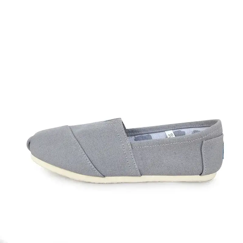 New Factory Direct Supply Canvas Shoes for Men and Women, Solid Color Thom Shoes, Thomas Cloth Shoes, Mary Shoes