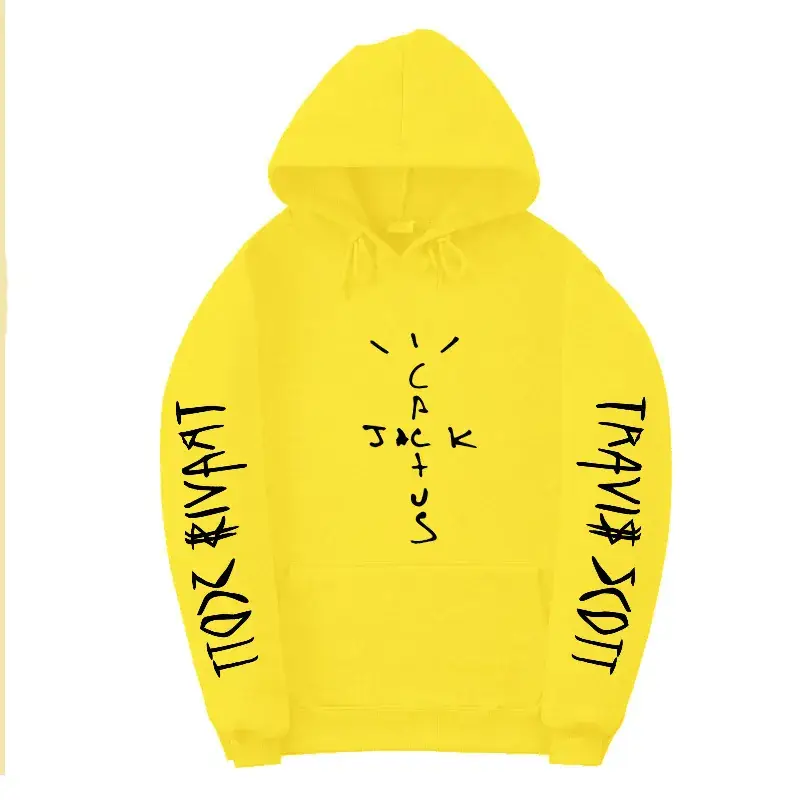 Black Cross-Border Hoodie with Heat Transfer Design - Image 17