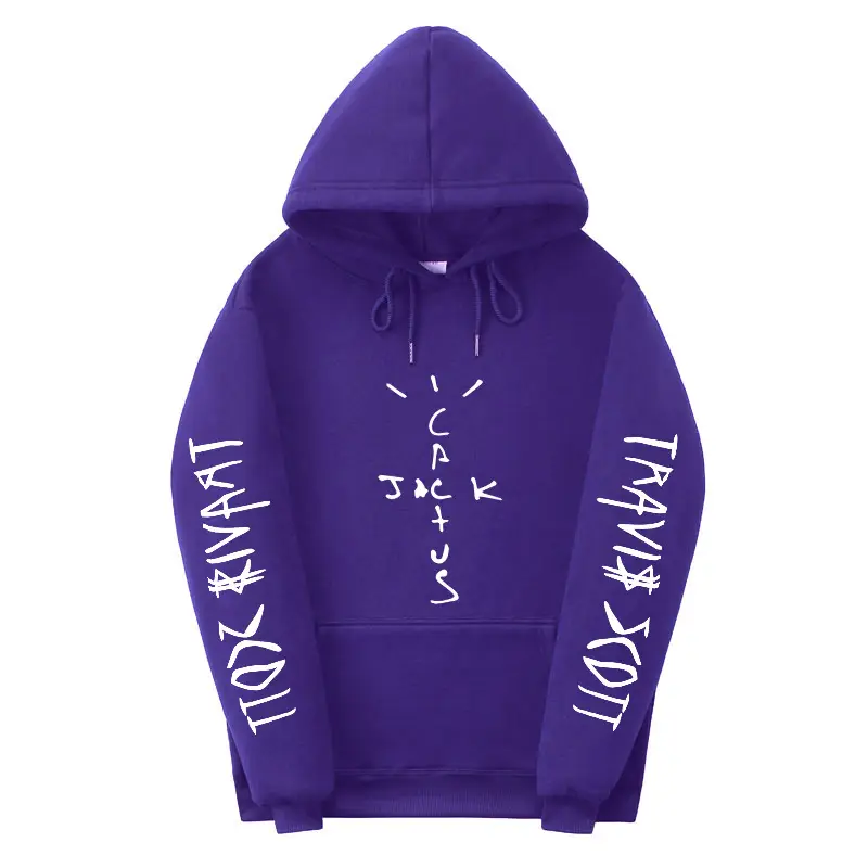 Black Cross-Border Hoodie with Heat Transfer Design — feature 13
