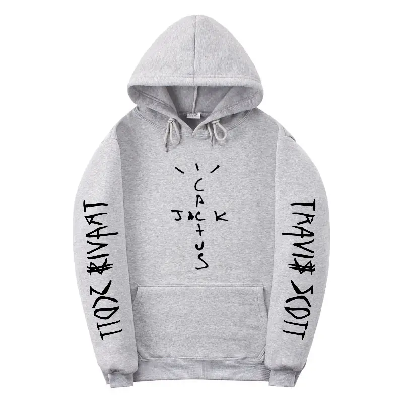 Black Cross-Border Hoodie with Heat Transfer Design — feature 5