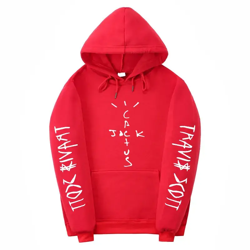 Black Cross-Border Hoodie with Heat Transfer Design - Image 5