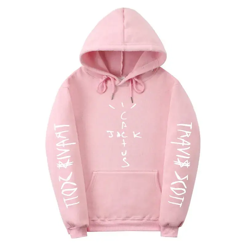 Black Cross-Border Hoodie with Heat Transfer Design - Image 7