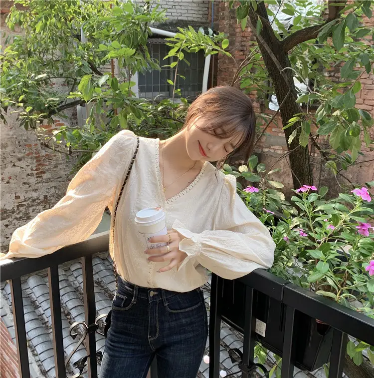Gentle Long Sleeve Shirt for Women Spring Autumn 2025 — feature 3