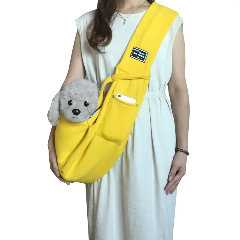 Women's Olive Crossbody Pet Bag with Zip Closure - Image 2