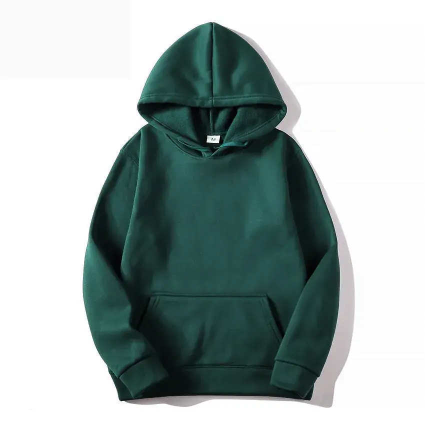 Men Grey Hoodie Large Casual Sweatshirt - Image 14