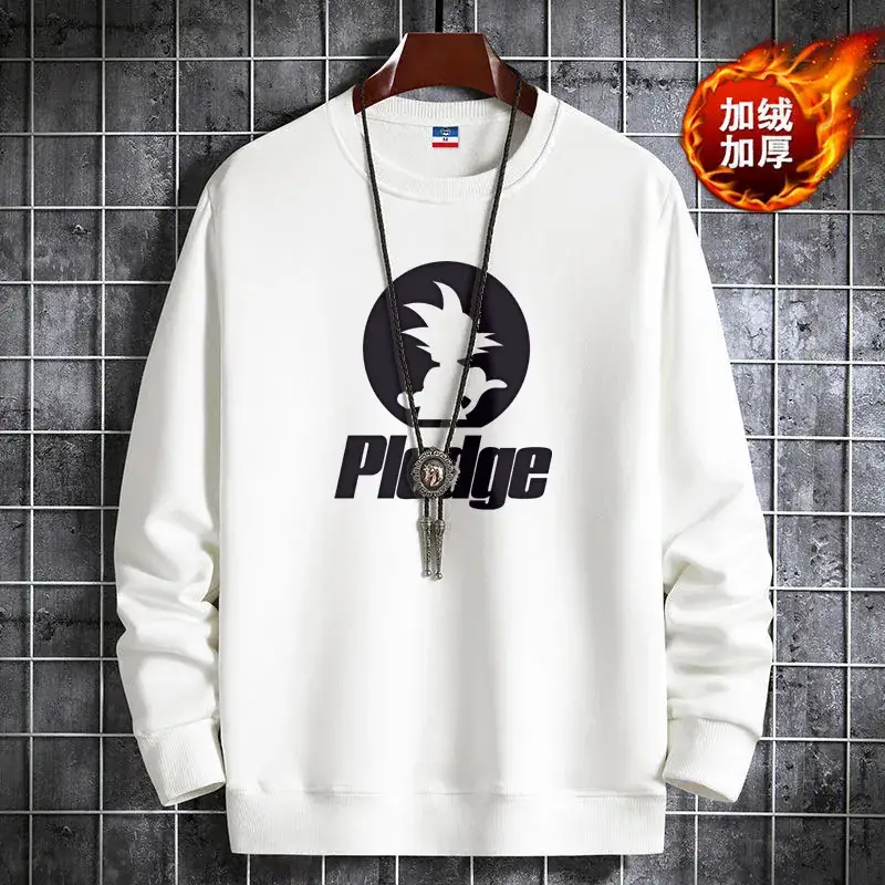 Men's Fleece Lined Crewneck Vest with Anime Print - Image 12