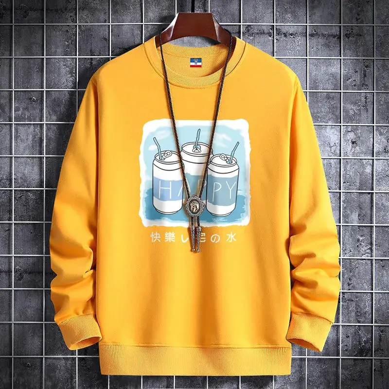 Men's Fleece Lined Crewneck Vest with Anime Print - Image 7
