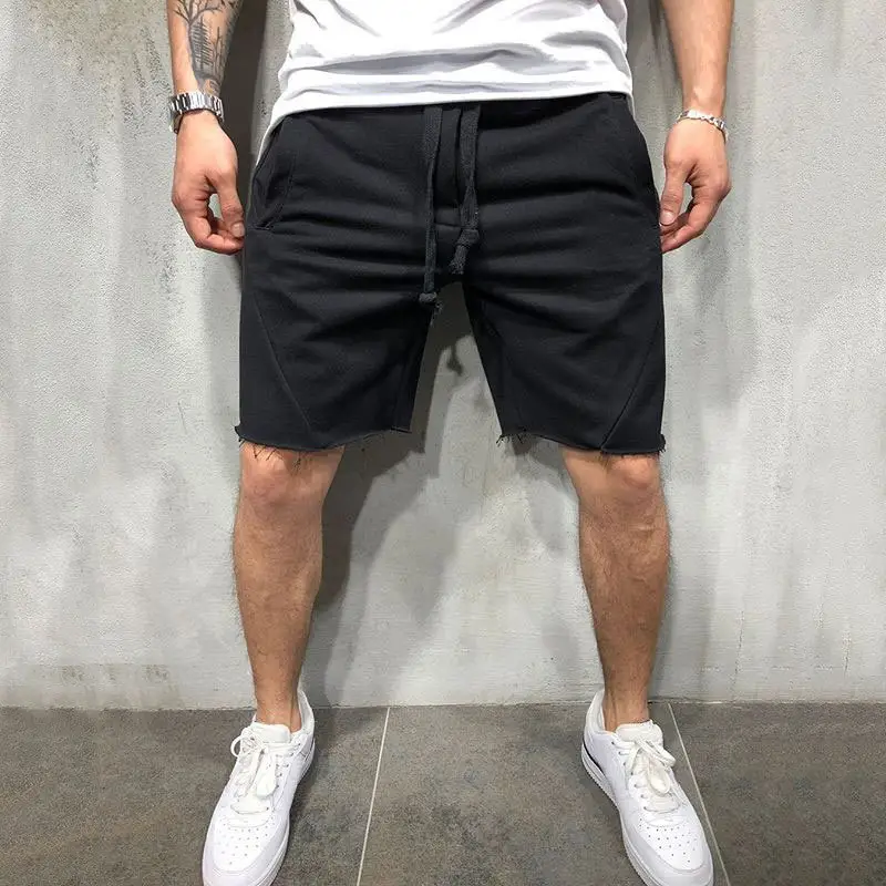 Men Brown Thin Casual Shorts Large - Image 4