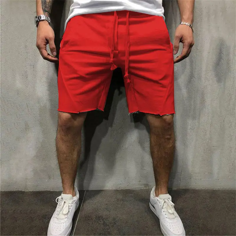Men Brown Thin Casual Shorts Large - Image 9