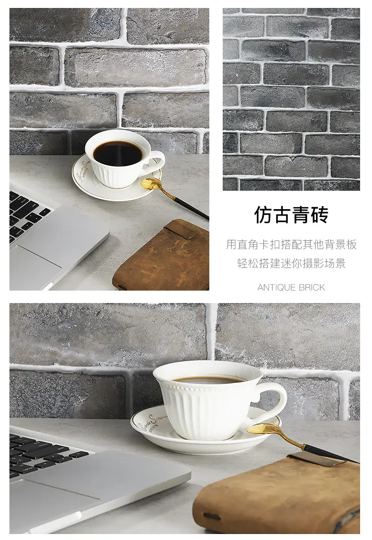 40x40cm Photo Board Waterproof Wood Grain Background — feature 19
