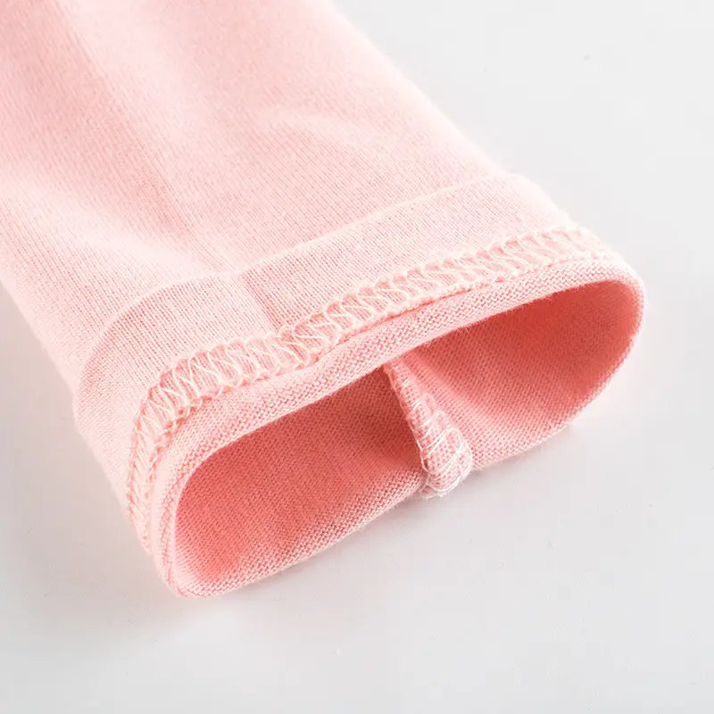 Sweet Strawberry Long Sleeve T-Shirt for Girls Pink White - Image 2
