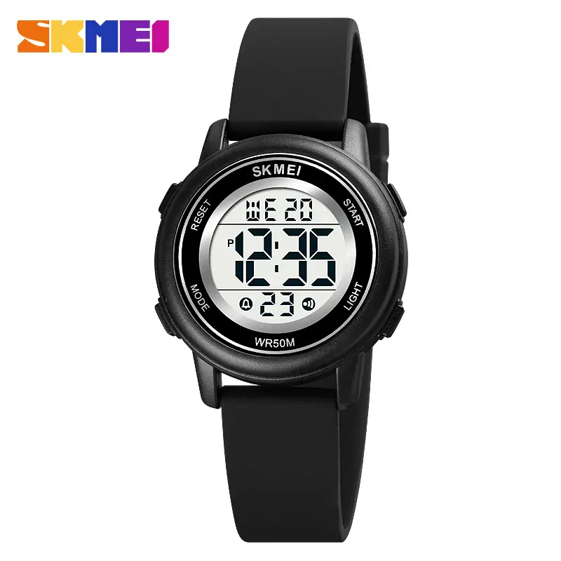 Kids Digital Watch Silicone Gel Light Blue - Image 3