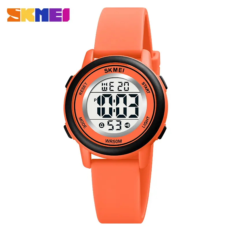 Kids Digital Watch Silicone Gel Light Blue - Image 4