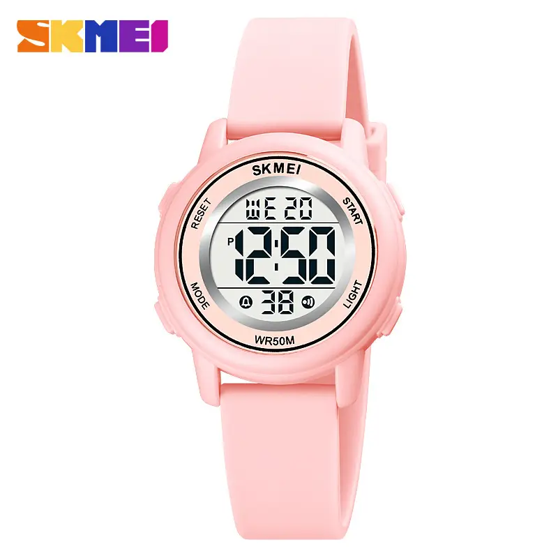 Kids Digital Watch Silicone Gel Light Blue - Image 6