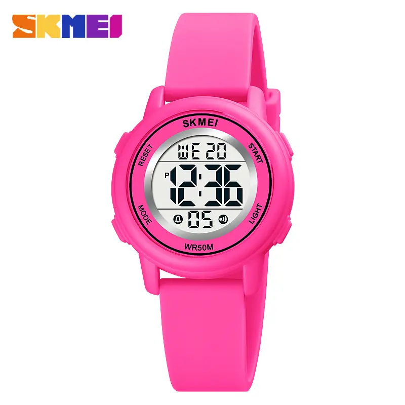Kids Digital Watch Silicone Gel Light Blue - Image 8