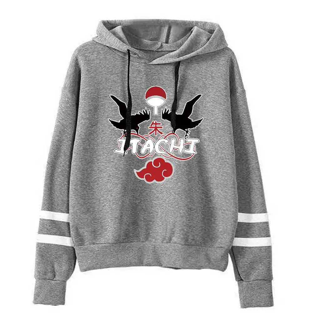 Naruto Graphic Hoodie for Men Black Parallel Bar Design - Image 12