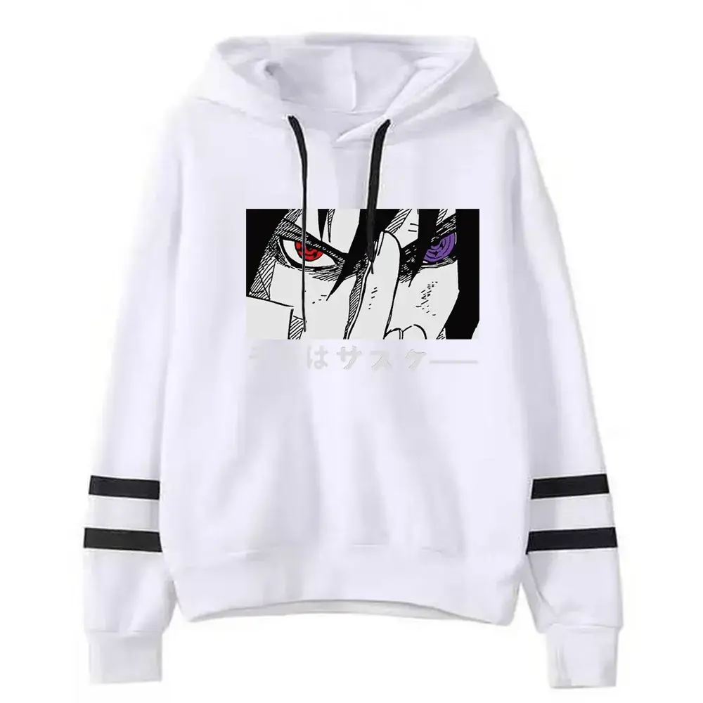 Naruto Graphic Hoodie for Men Black Parallel Bar Design - Image 16