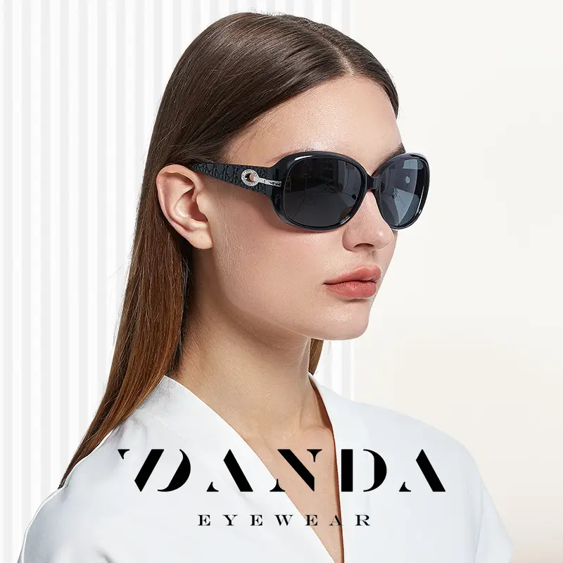2021 Women's Black Diamond Sunglasses Polarized Large Frame - Image 8