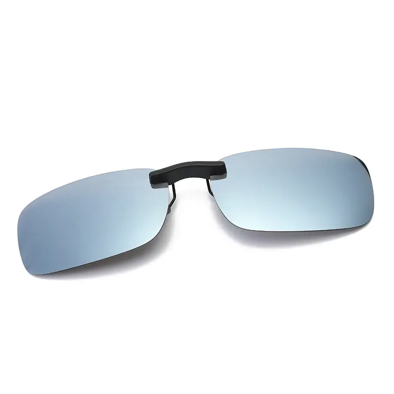 Men Yellow Clip-On Sunglasses with Polarized Lens - Image 14