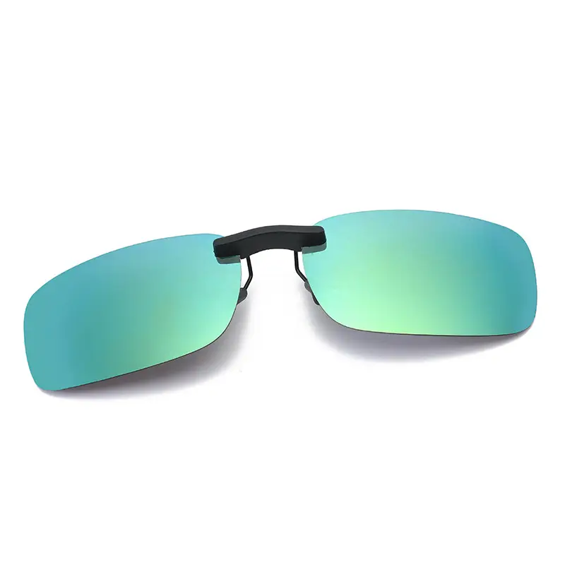 Men Yellow Clip-On Sunglasses with Polarized Lens - Image 17