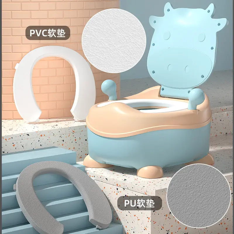 Children's Potty Toilet Seat Foldable with Soft Pvc & PU Filled - Image 14