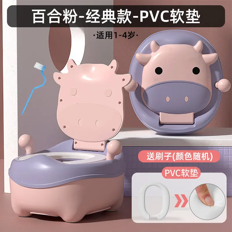 Children's Potty Toilet Seat Foldable with Soft Pvc & PU Filled - Image 3