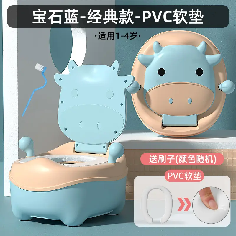 Children's Potty Toilet Seat Foldable with Soft Pvc & PU Filled - Image 4