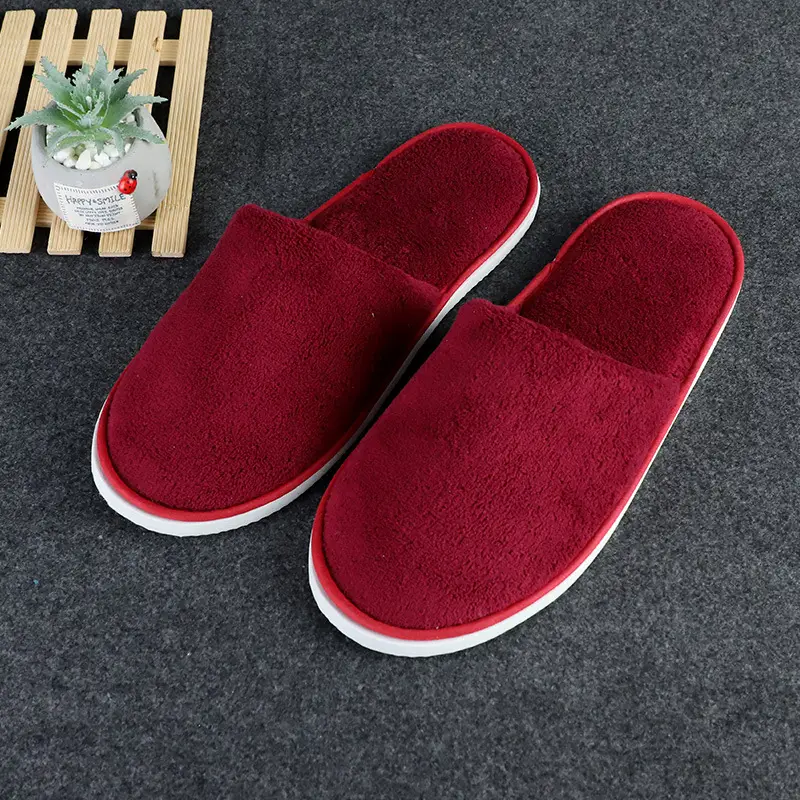 Coral Fleece Slippers for Home & Hotel Use - Image 10