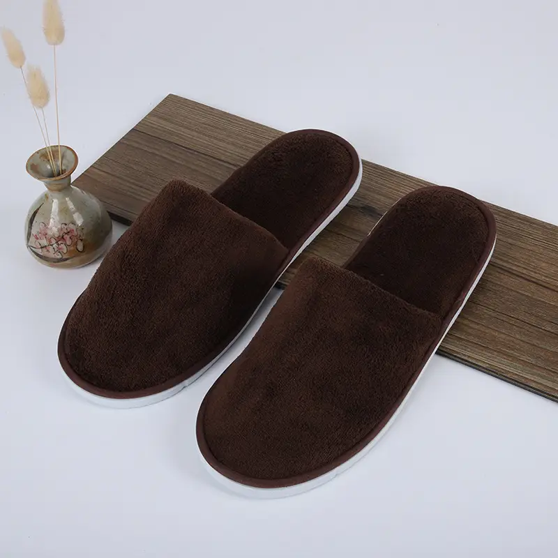Coral Fleece Slippers for Home & Hotel Use - Image 13