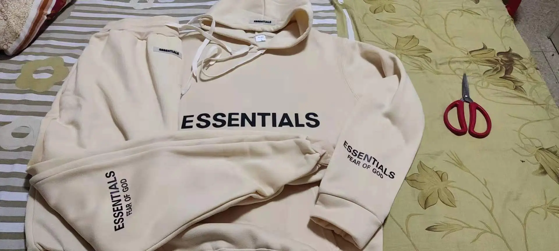 Fearofgod Hoodie Set Grey Unisex Sweatpants — feature 10