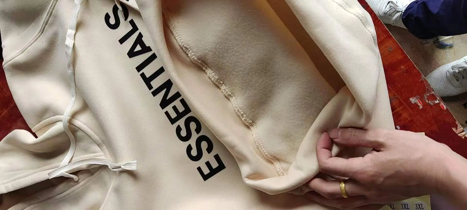 Fearofgod Hoodie Set Grey Unisex Sweatpants — feature 21
