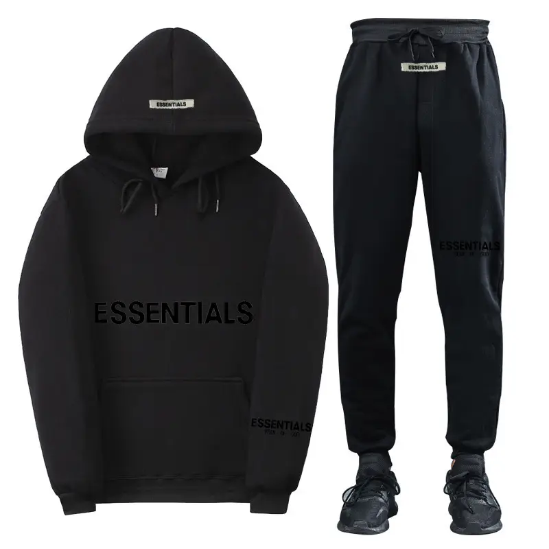 Fearofgod Hoodie Set Grey Unisex Sweatpants — feature 11