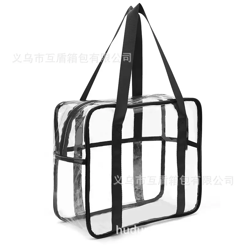 Transparent PVC Shoulder Bag Large Capacity Washable — feature 13