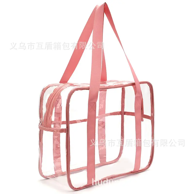 Transparent PVC Shoulder Bag Large Capacity Washable — feature 14