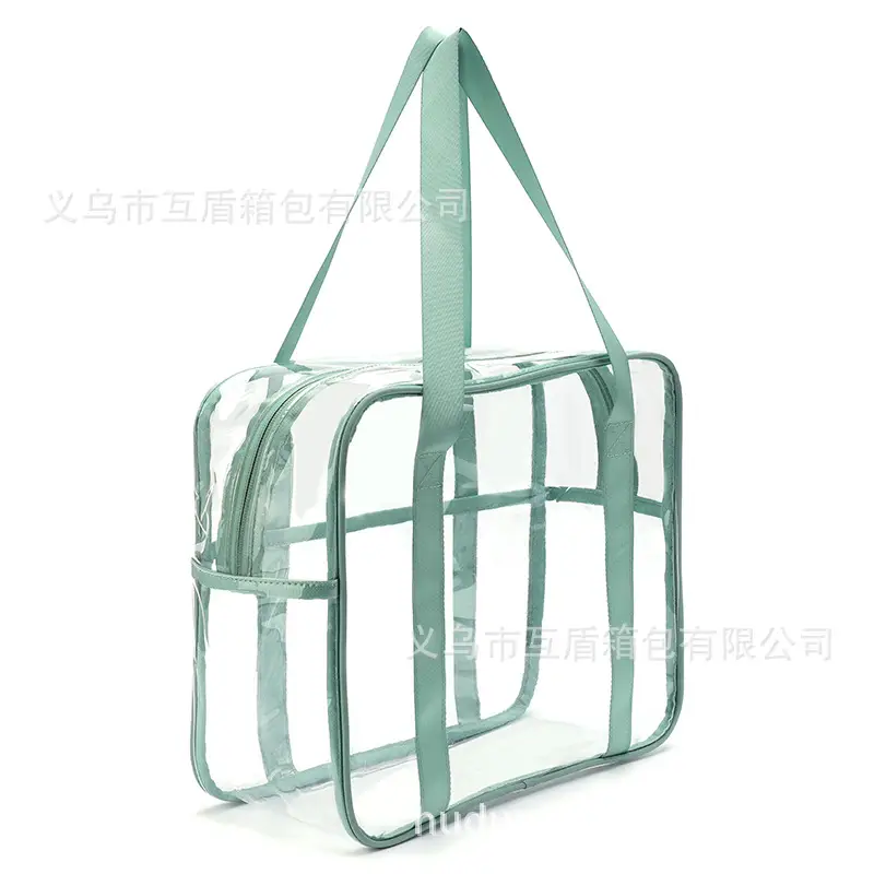 Transparent PVC Shoulder Bag Large Capacity Washable — feature 15