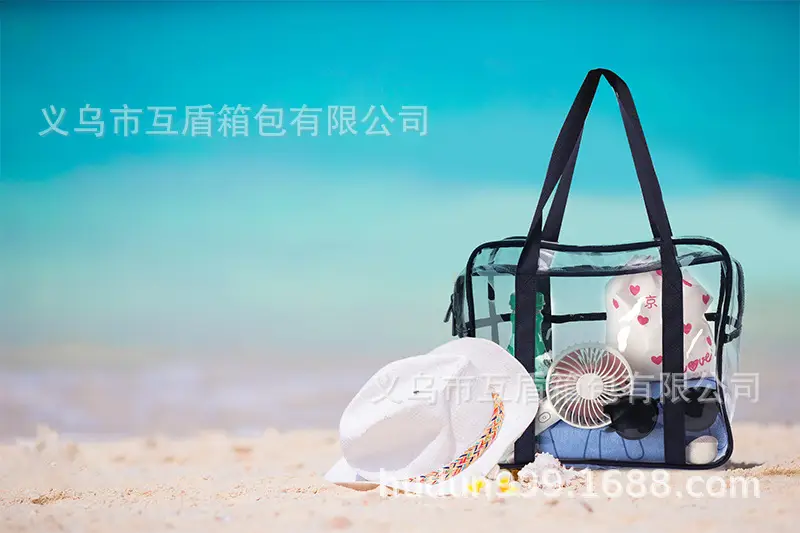 Transparent PVC Shoulder Bag Large Capacity Washable — feature 3