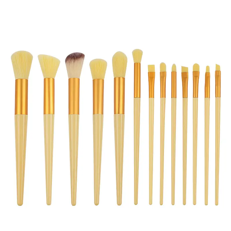 13-Piece Makeup Brush Set for Blush, Concealer, Eye Shadow - Image 12