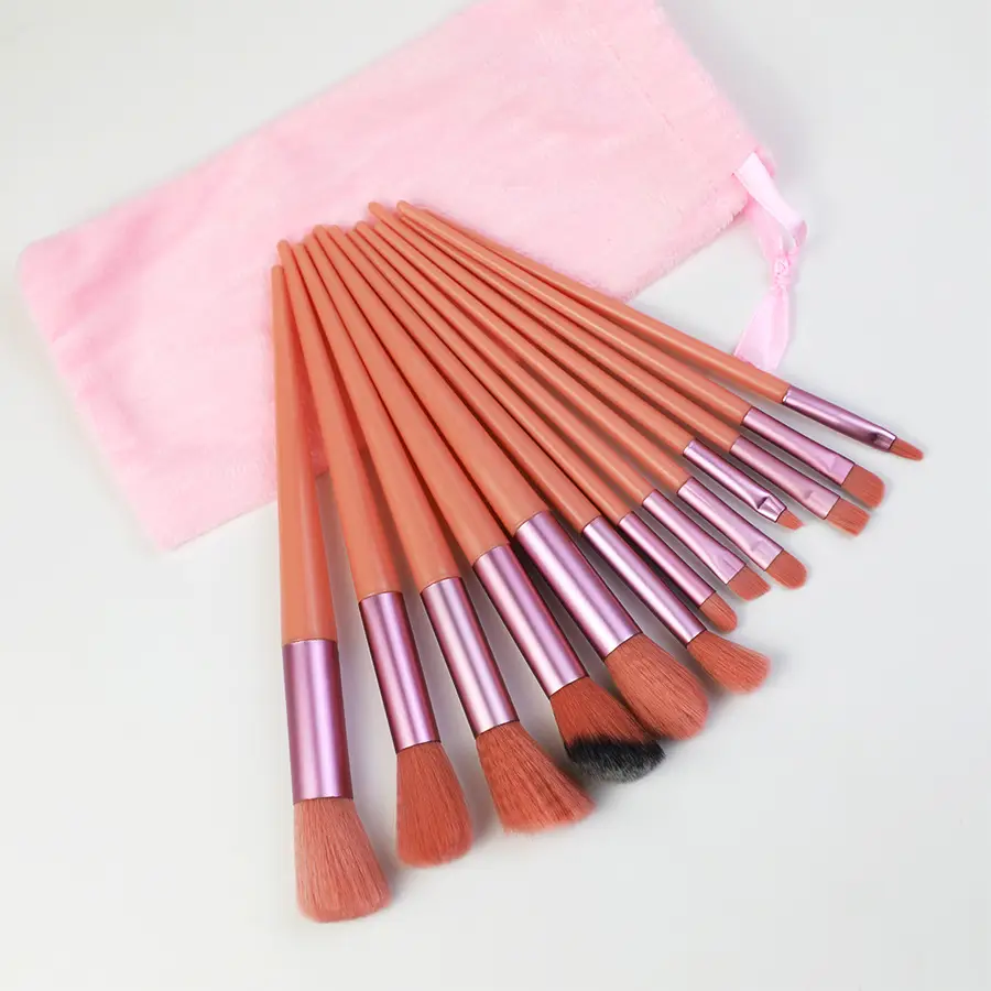 13-Piece Makeup Brush Set for Blush, Concealer, Eye Shadow - Image 3