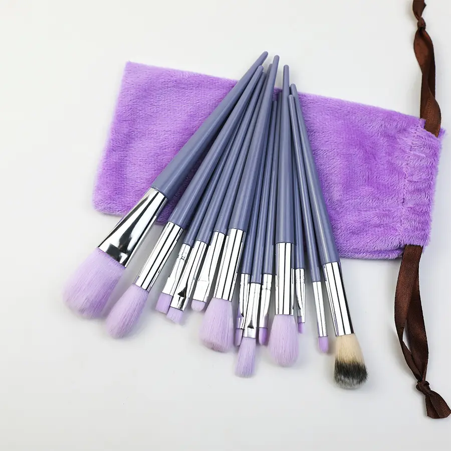 13-Piece Makeup Brush Set for Blush, Concealer, Eye Shadow - Image 5