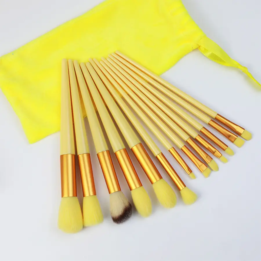 13-Piece Makeup Brush Set for Blush, Concealer, Eye Shadow - Image 6