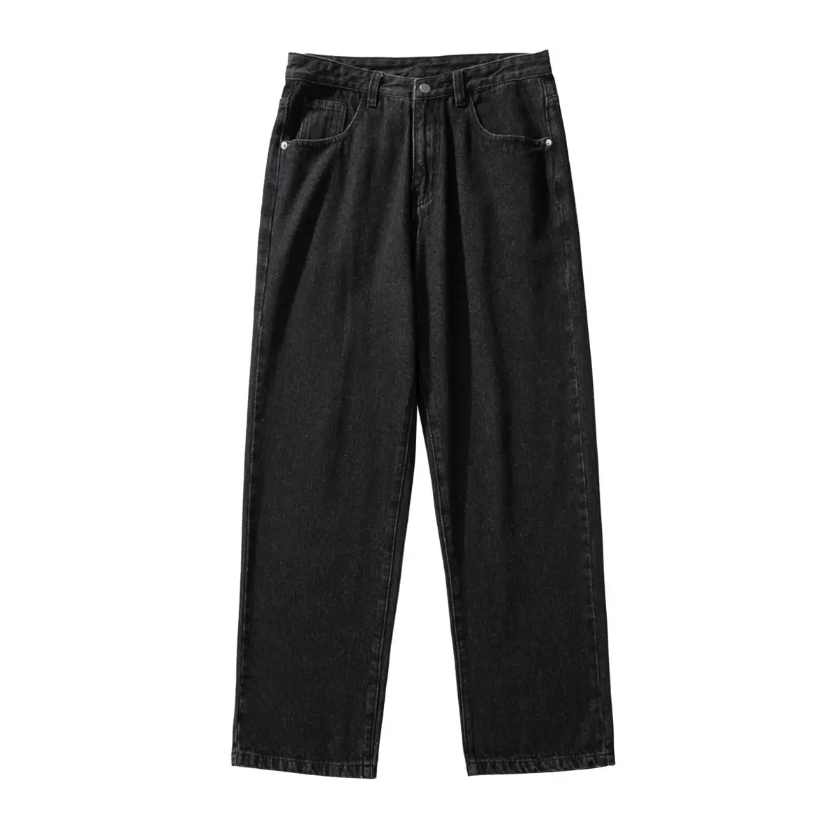 Xxbro Men's Wide Leg Retro Jeans All-Match Loose Fit - Image 3