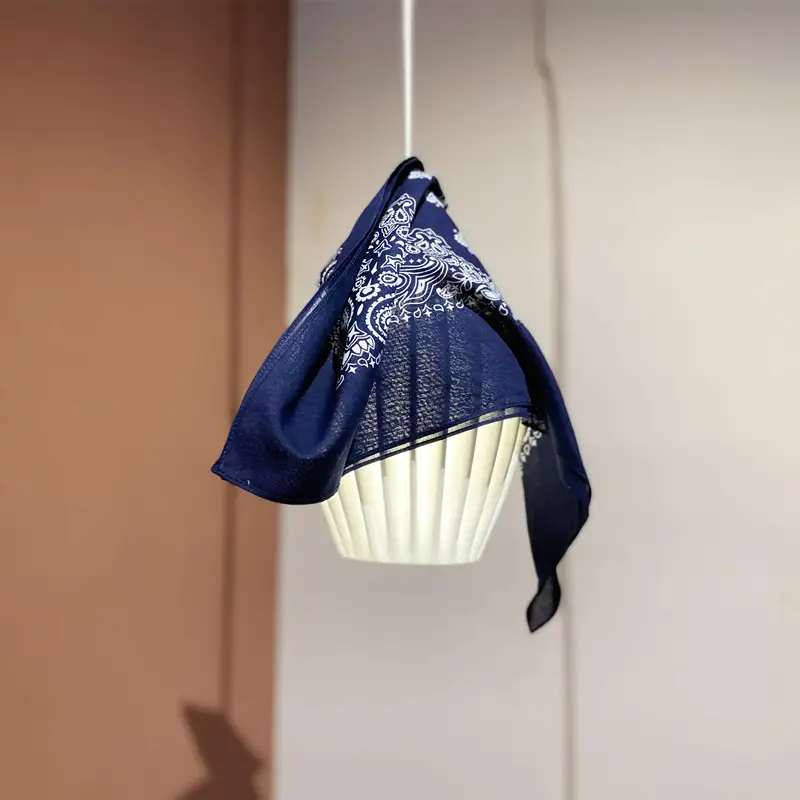 Cotton Japanese Style Small Scarf Towel Retro Temperament All-match Decorative Hair Band - Image 3