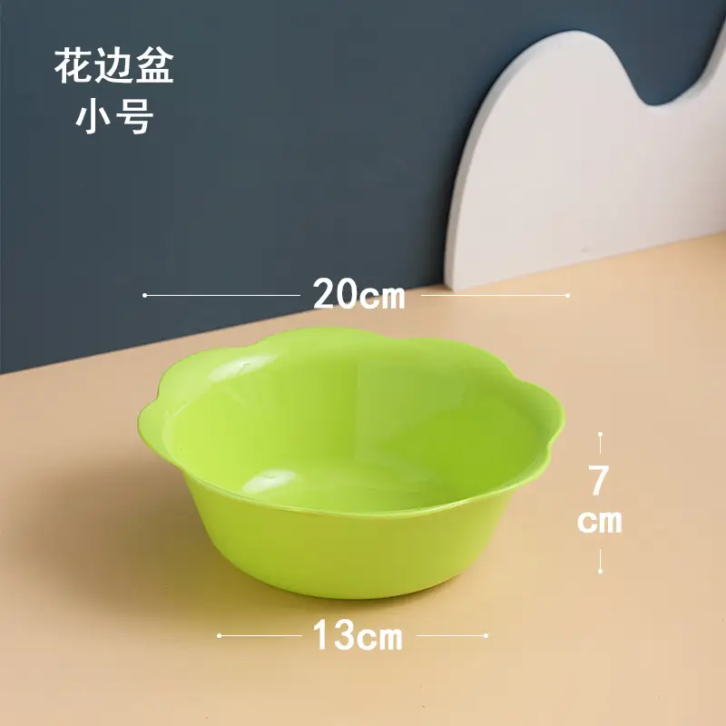White Floral Kitchen Dish with 27.5cm Base - Image 7