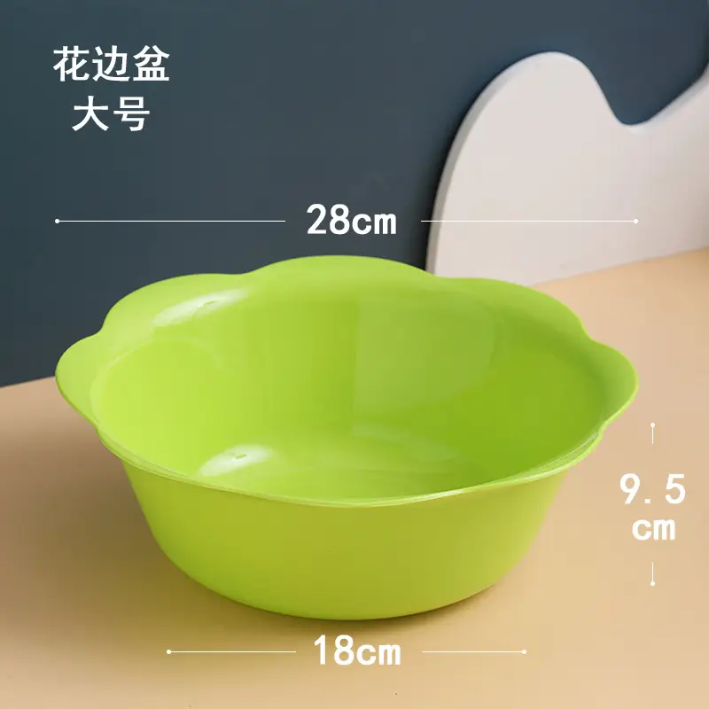 White Floral Kitchen Dish with 27.5cm Base - Image 10